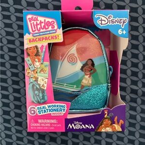 Disney Moana Real Littles Glitter Backpack